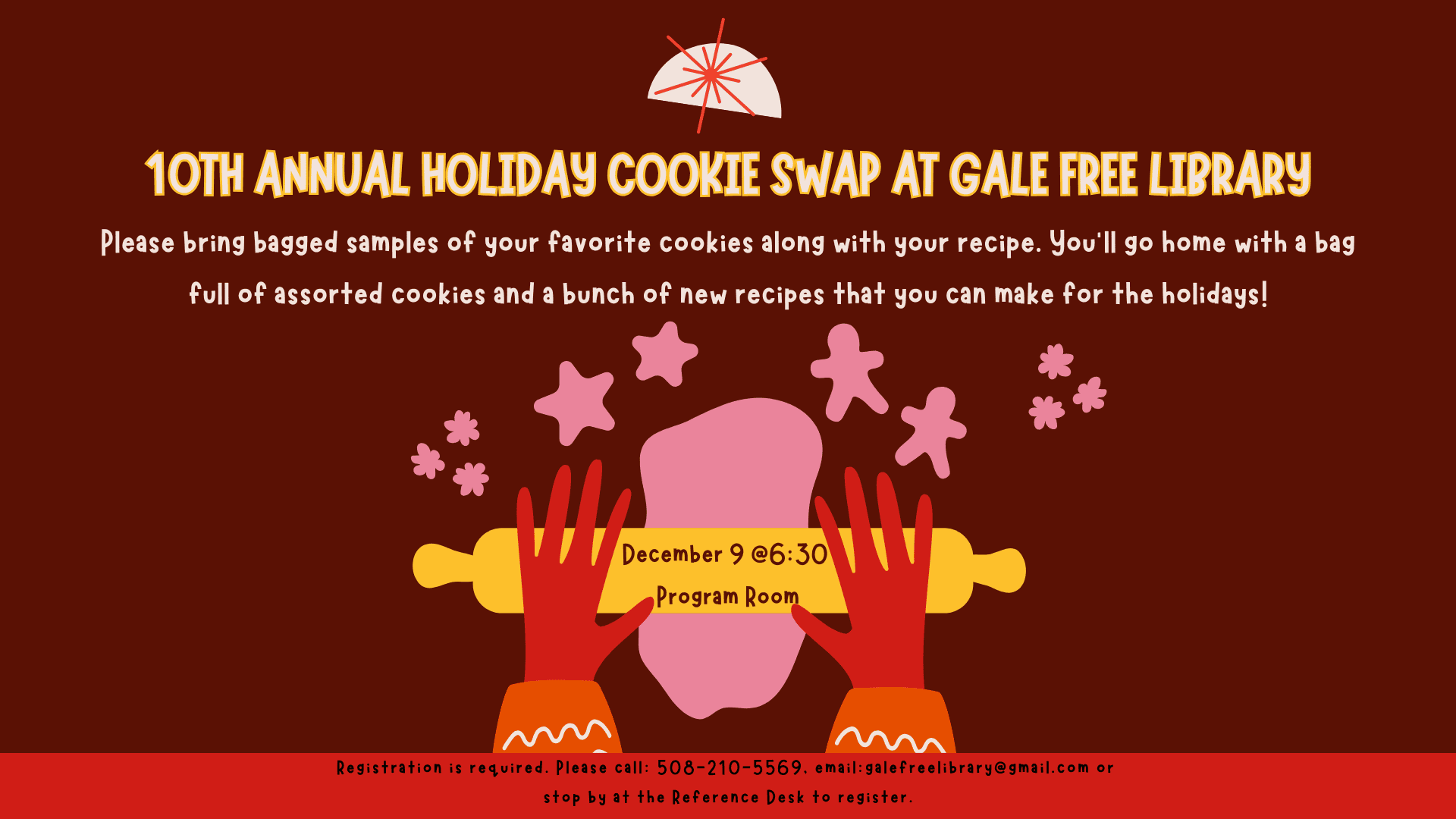 10th annual holiday cookie swap at gale free library (presentation) (1)