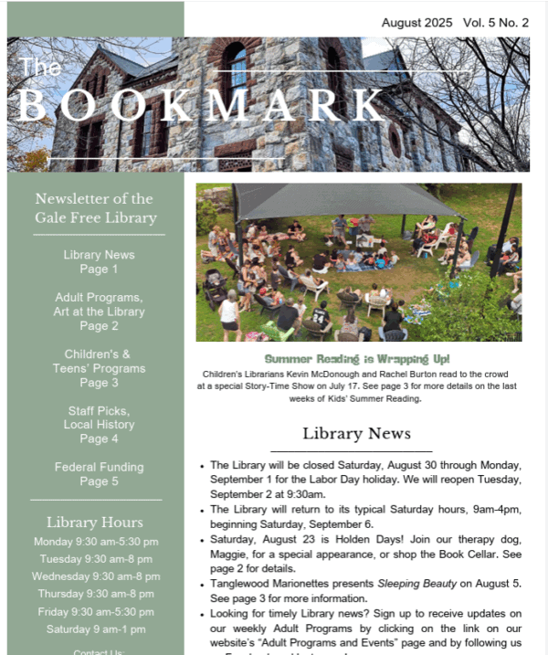 august 2025 bookmark cover