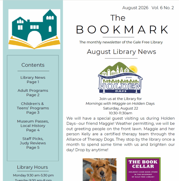 august 2026 bookmark cover
