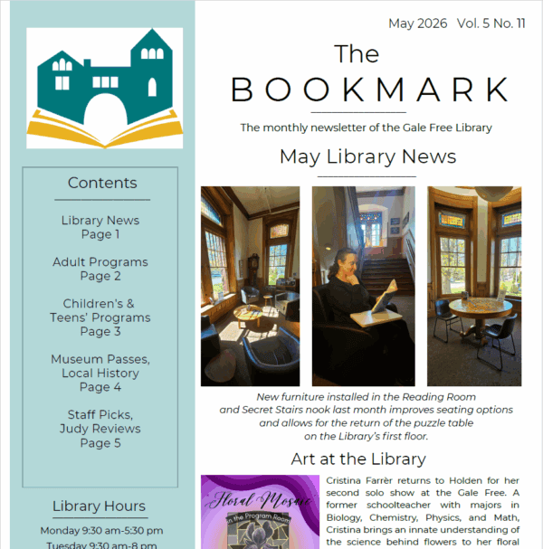bookmark cover may 26