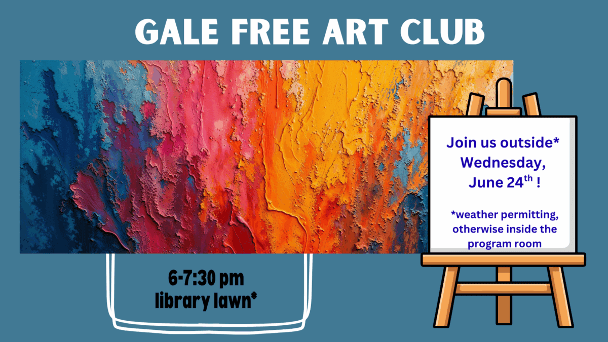 cc 2026 monthly flyers gale free art club
