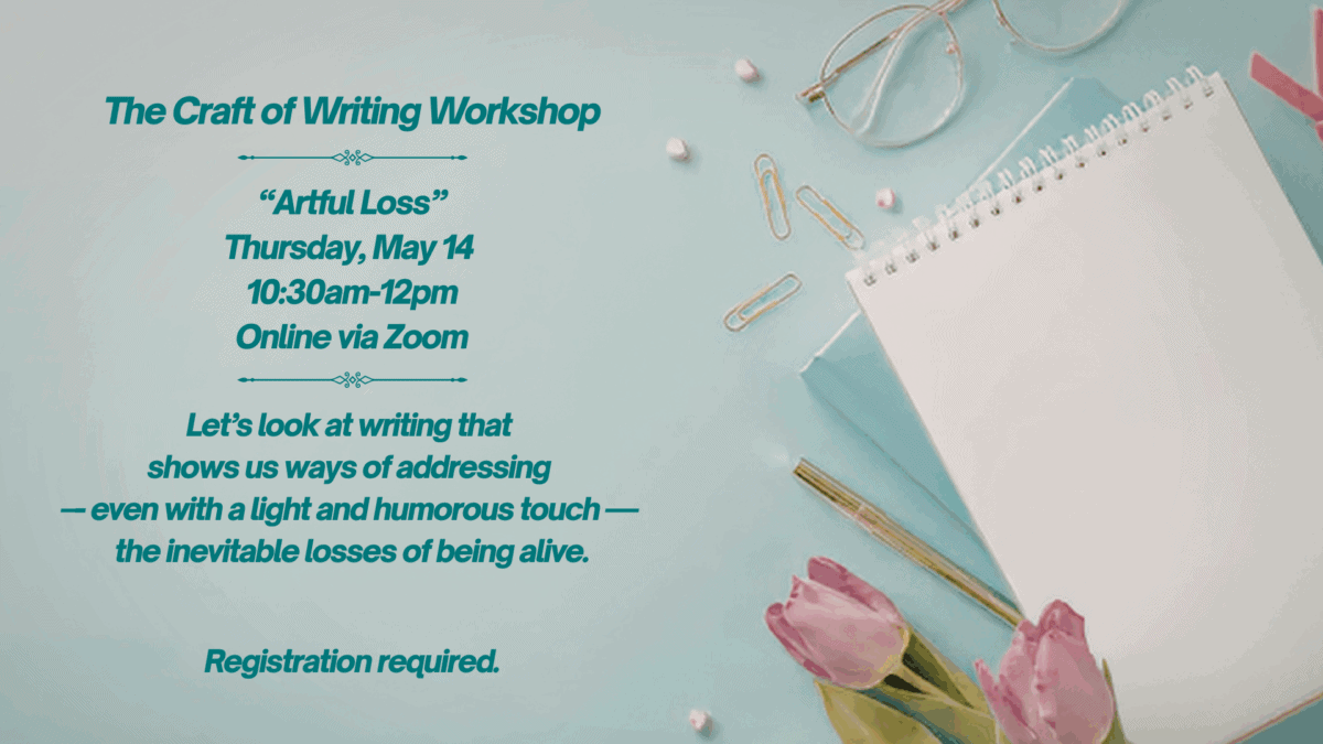 craft of writing may 2026