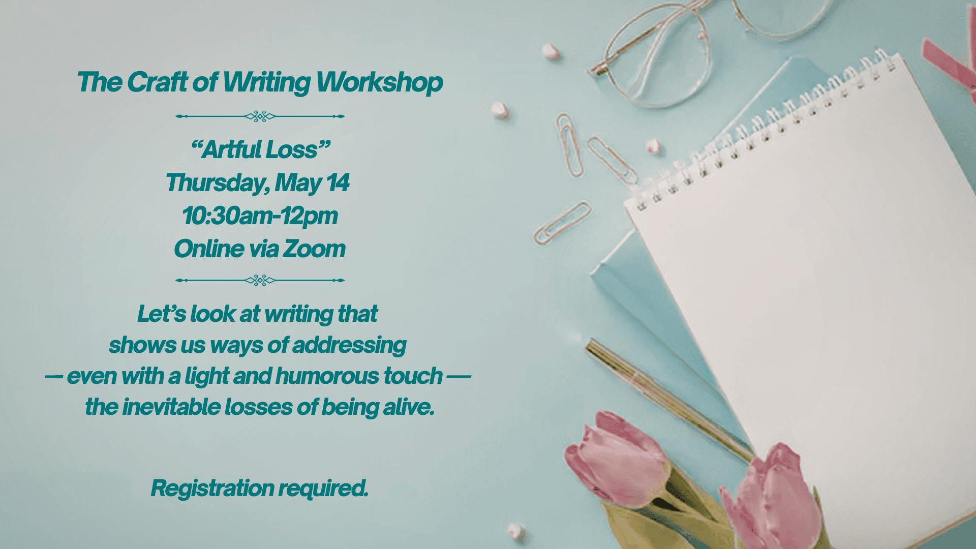 craft of writing may 2026