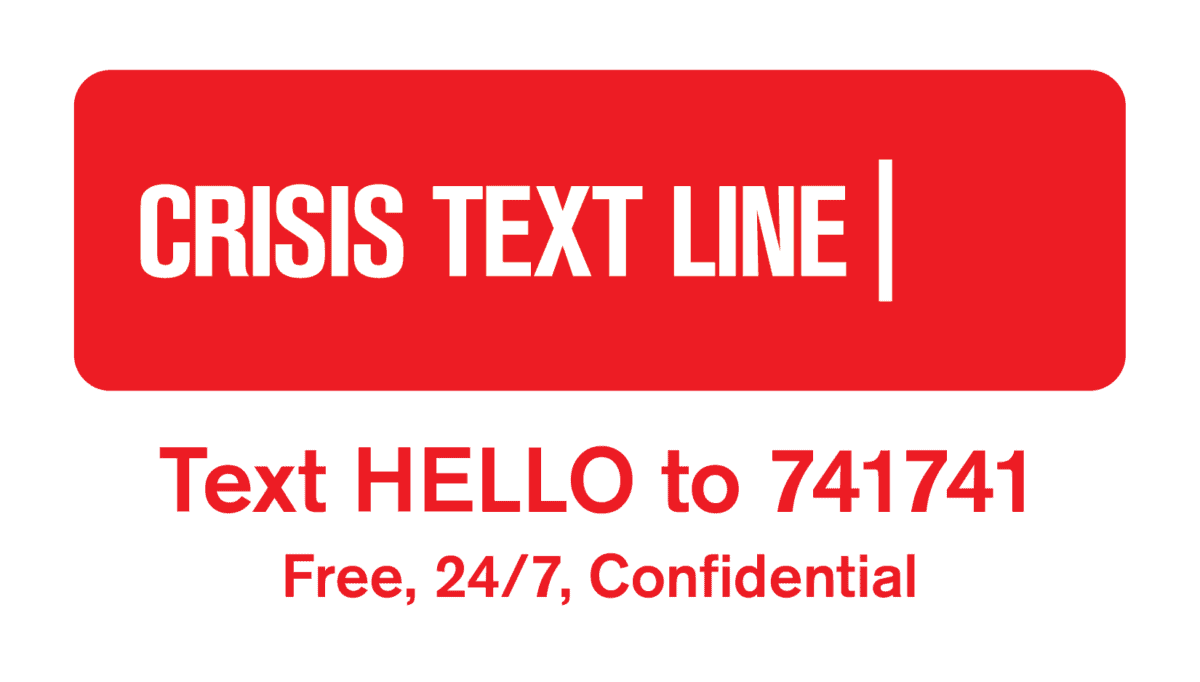 crisis text hotline