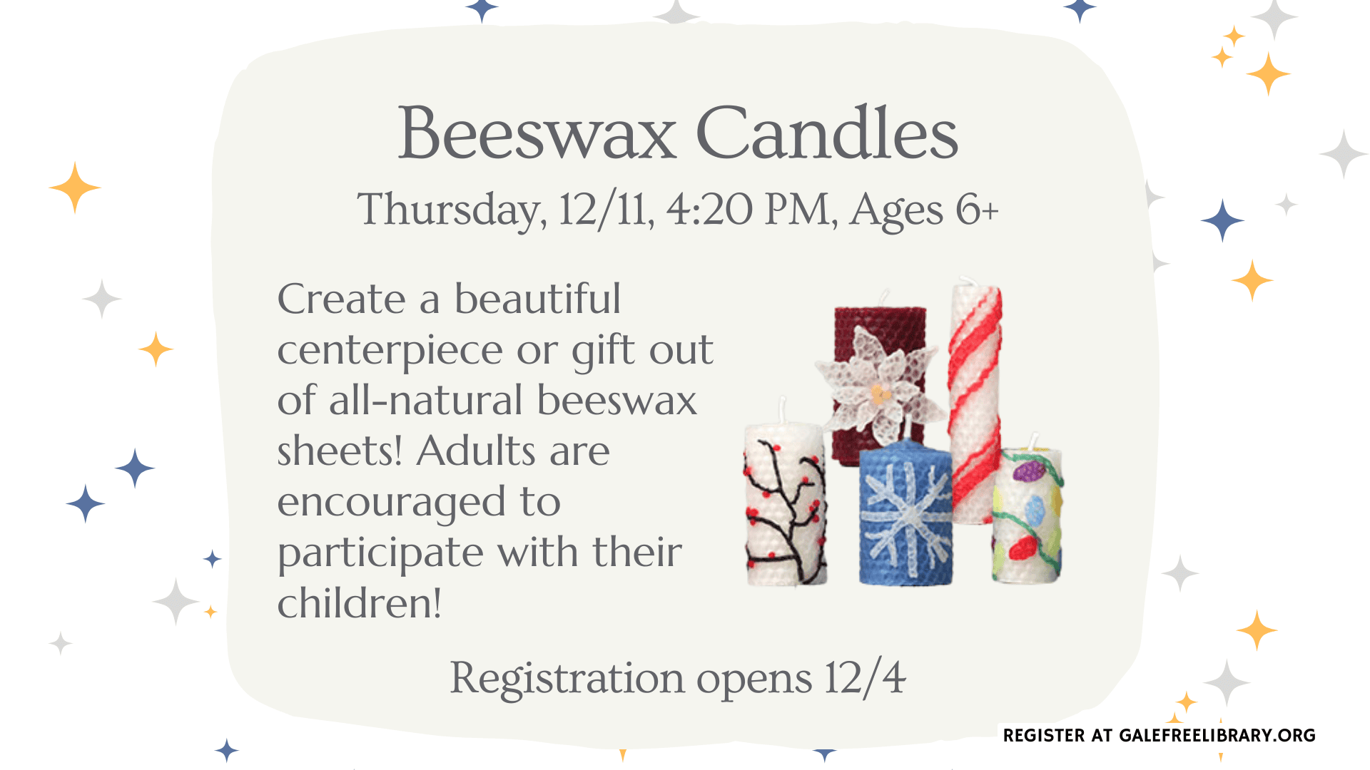 dec 2025 beeswax candles