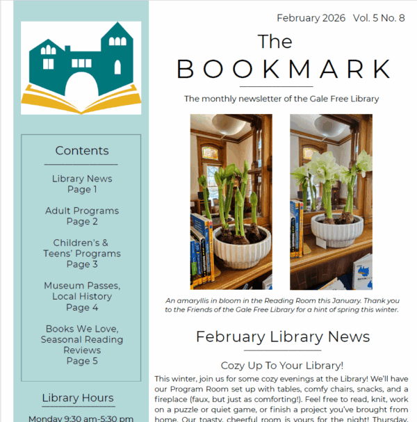 feb 2026 bookmark cover