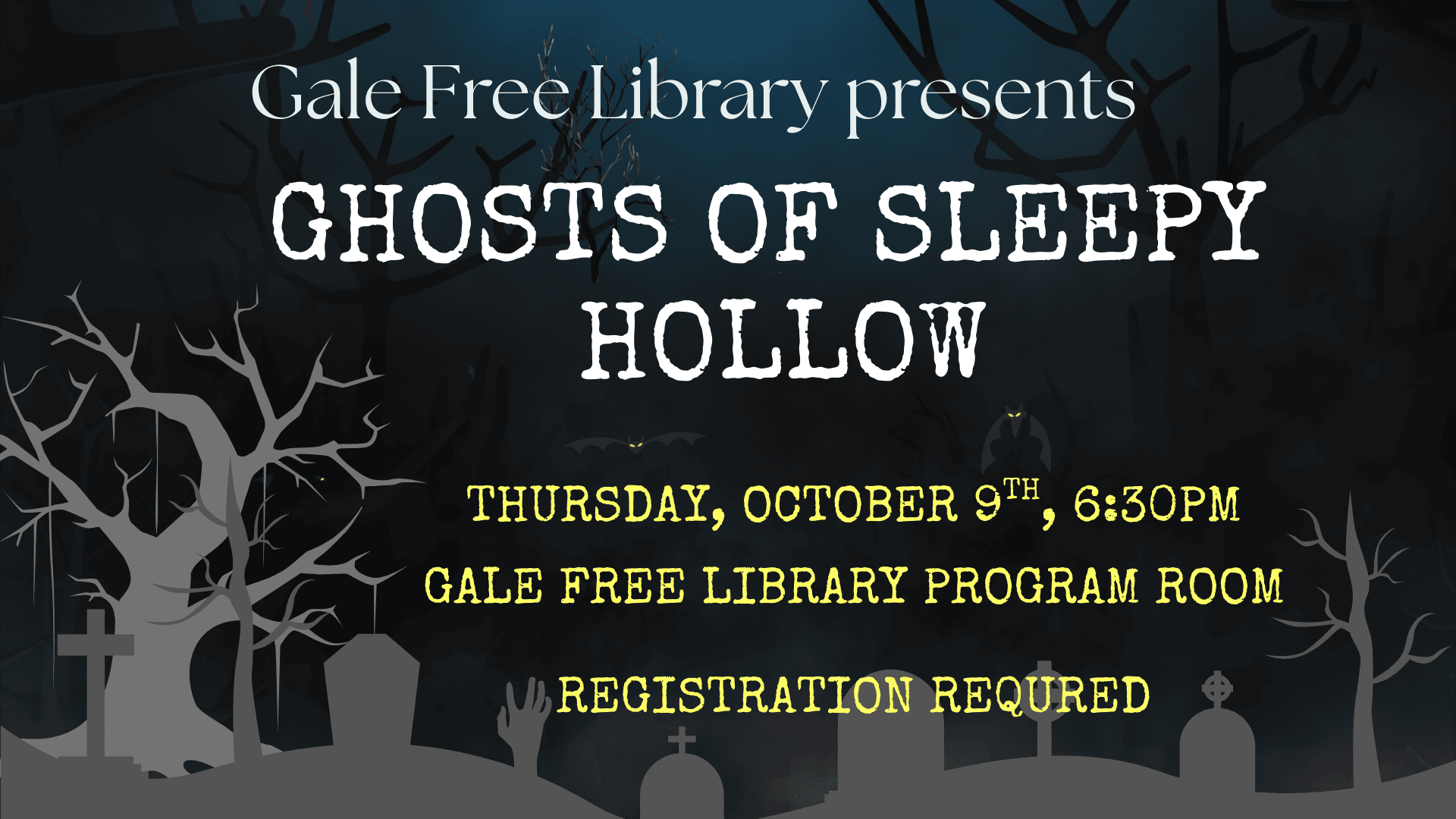 ghosts of sleepy hollow