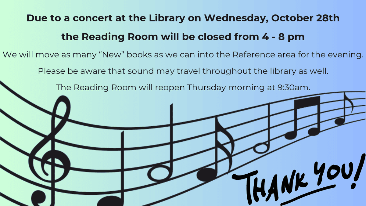 harp concert notice website