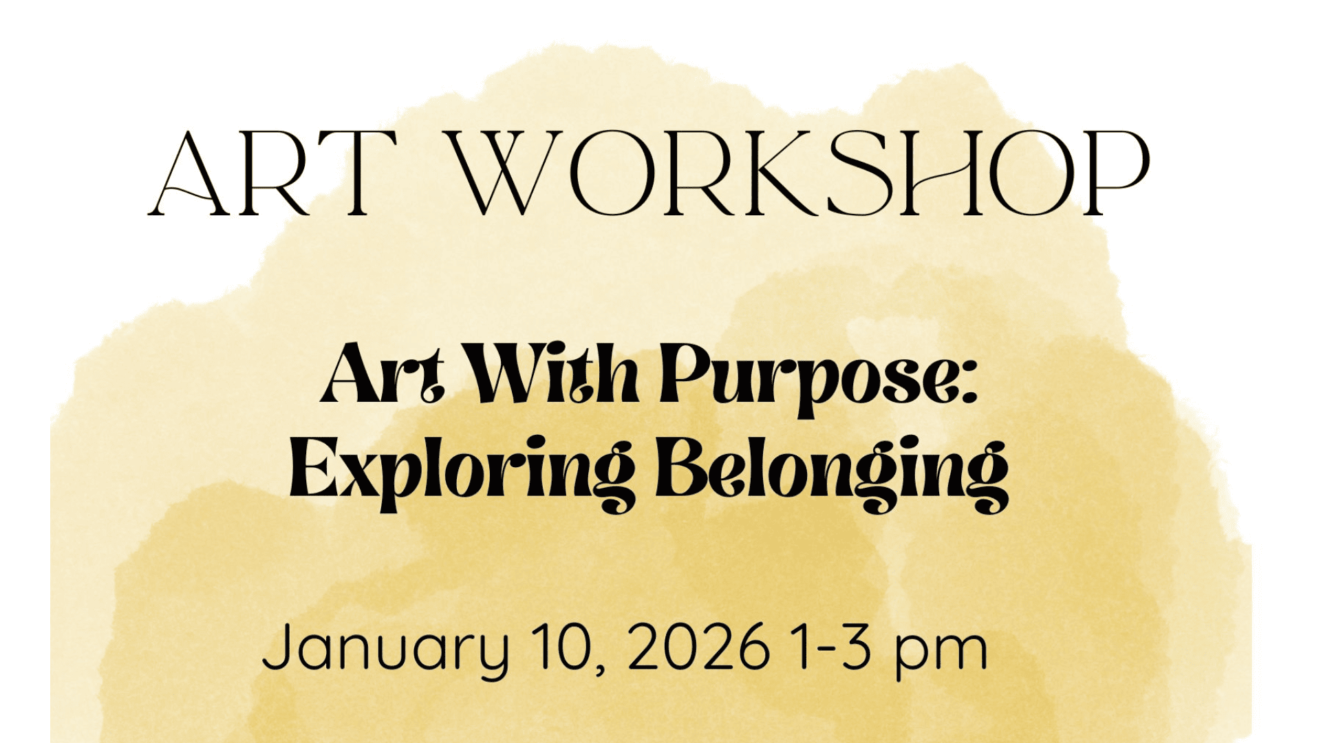 january 2026 art workshop