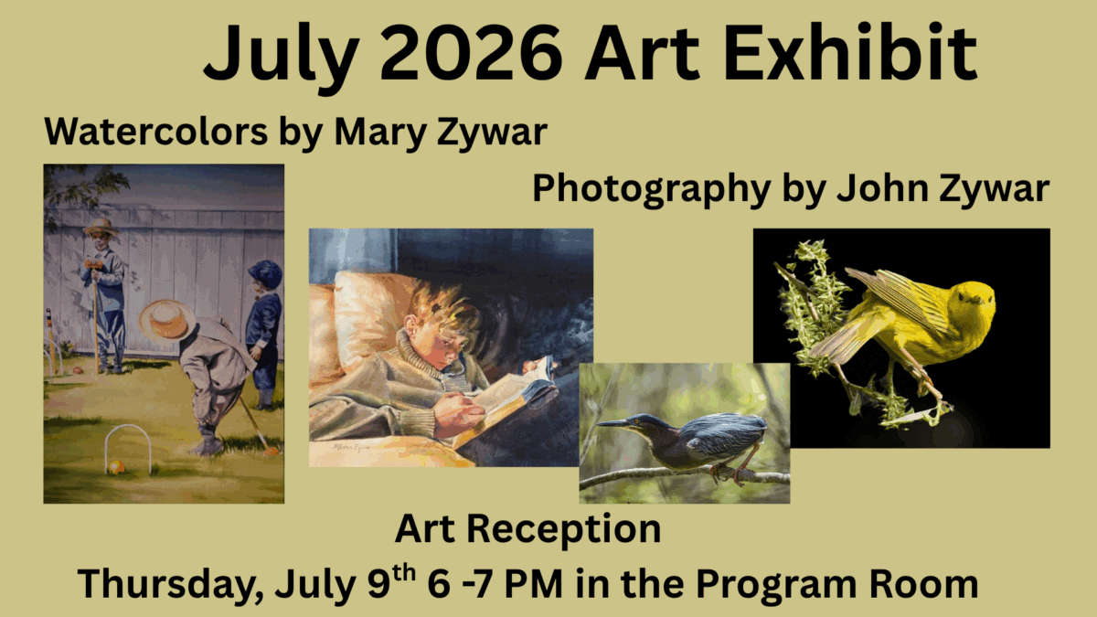 july 2026 art exhibit