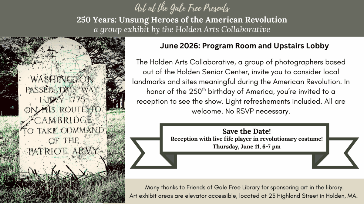 june 2026 art at the gale free senior center photographers