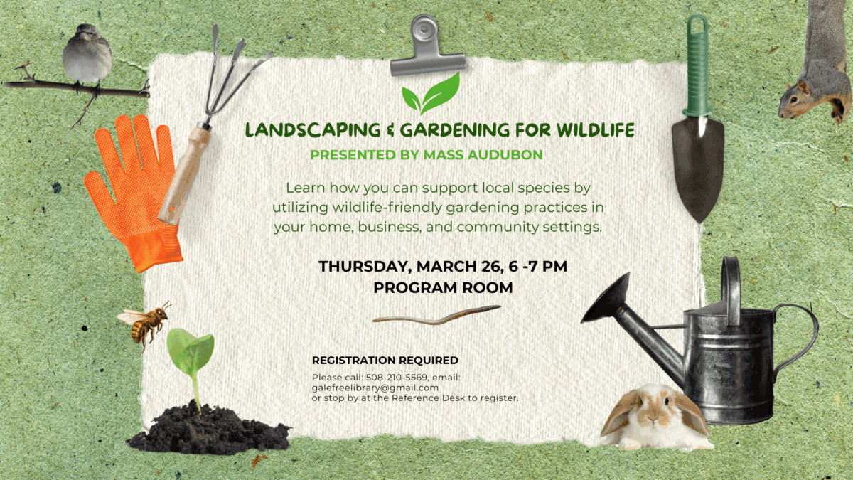 landscaping and gardening for wildlife