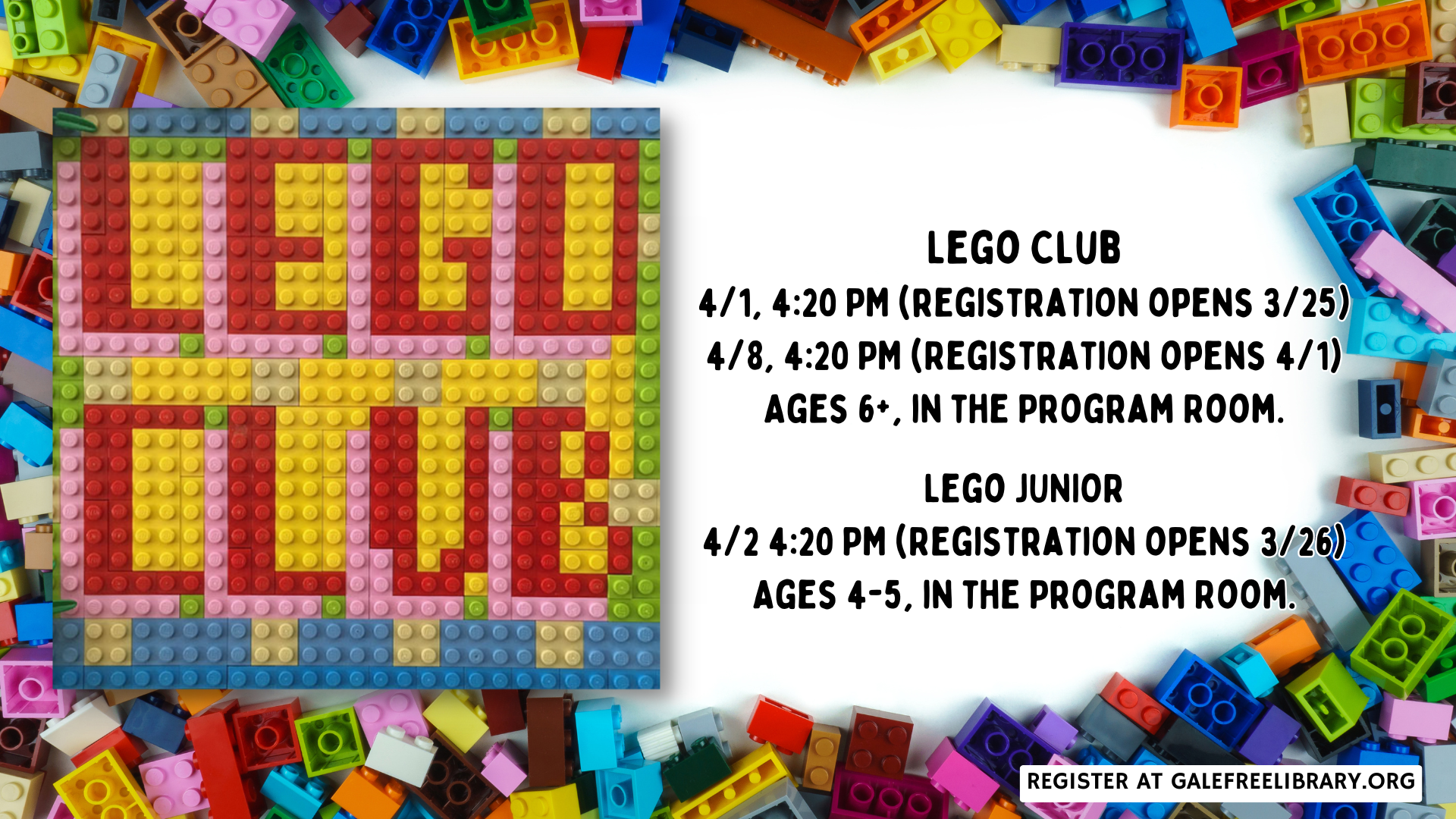 lego april 26