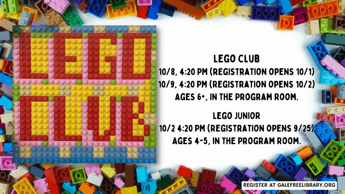 lego club oct 25