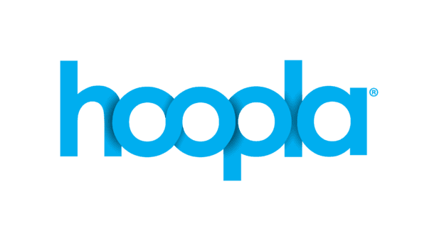 logo hoopla blue