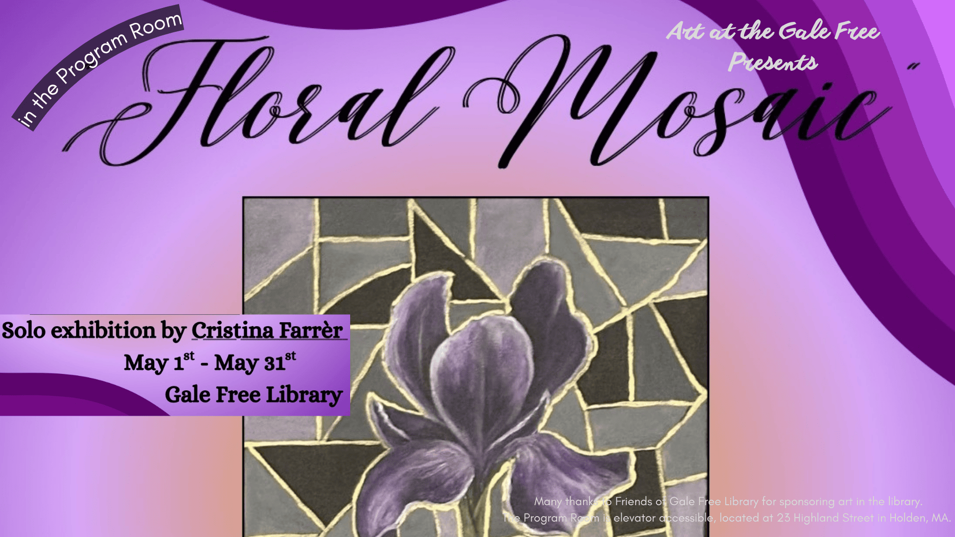 may 2026 cristina farrer solo exhibit