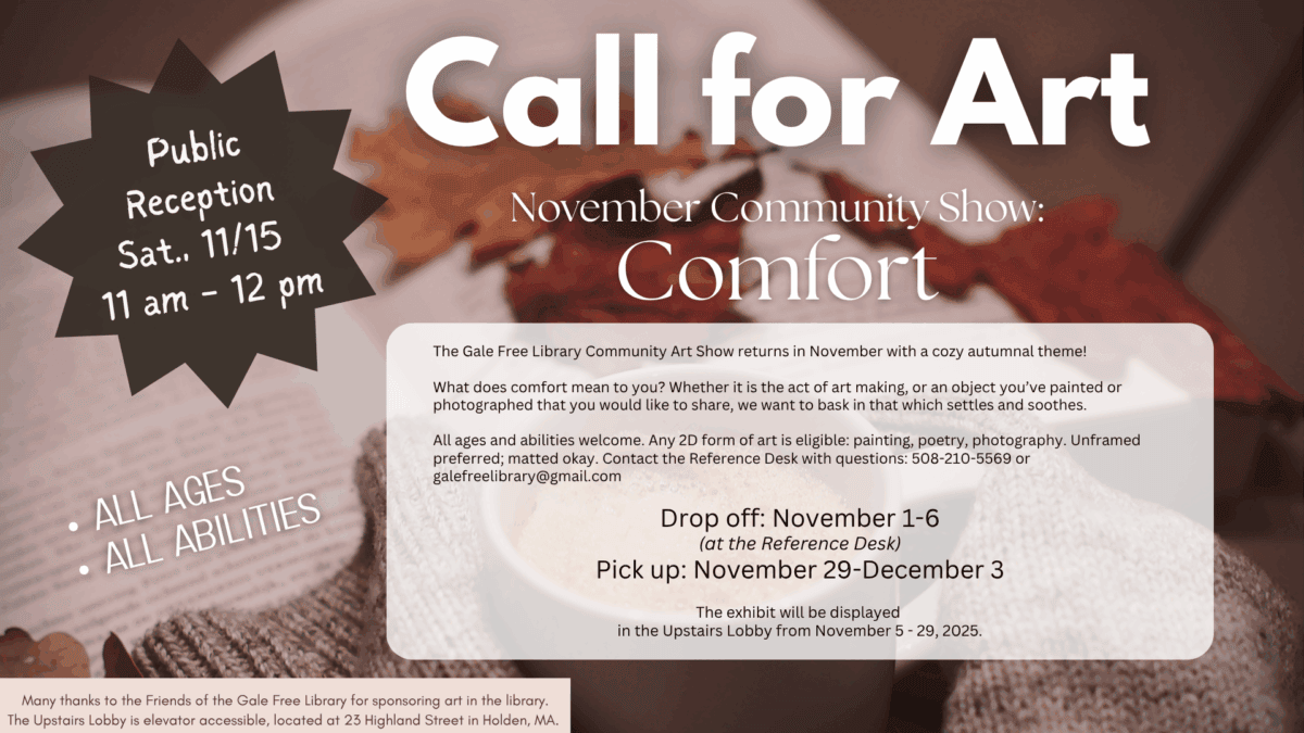 november 2025 community art show