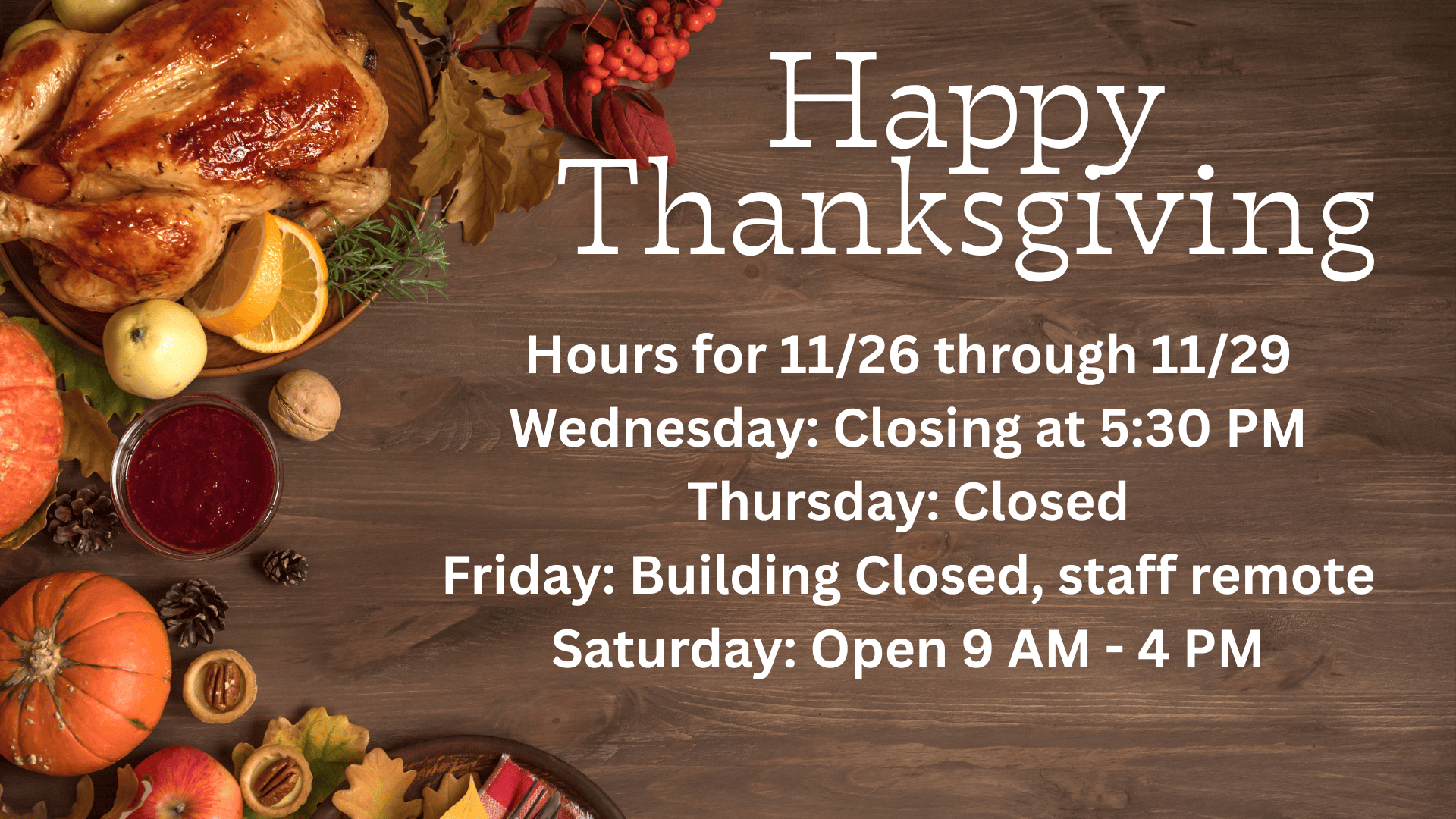 november scroll for front tv 2025