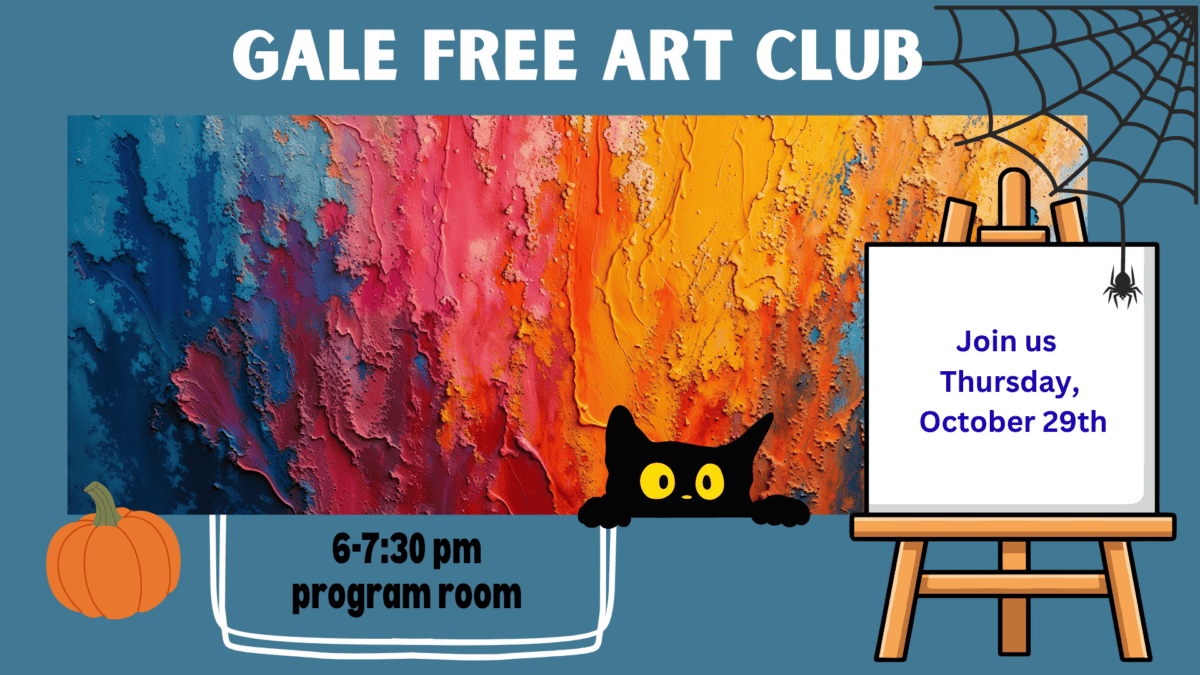 oct 26 gale free art club