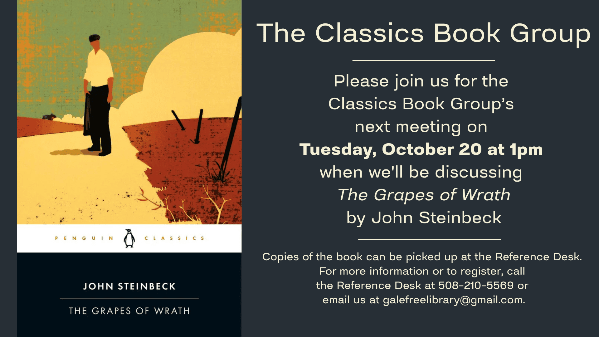 october 2026 classics book group