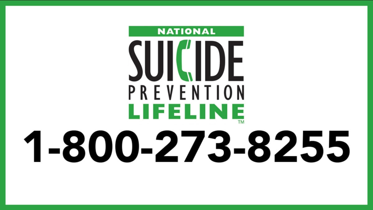 suicide prevention line
