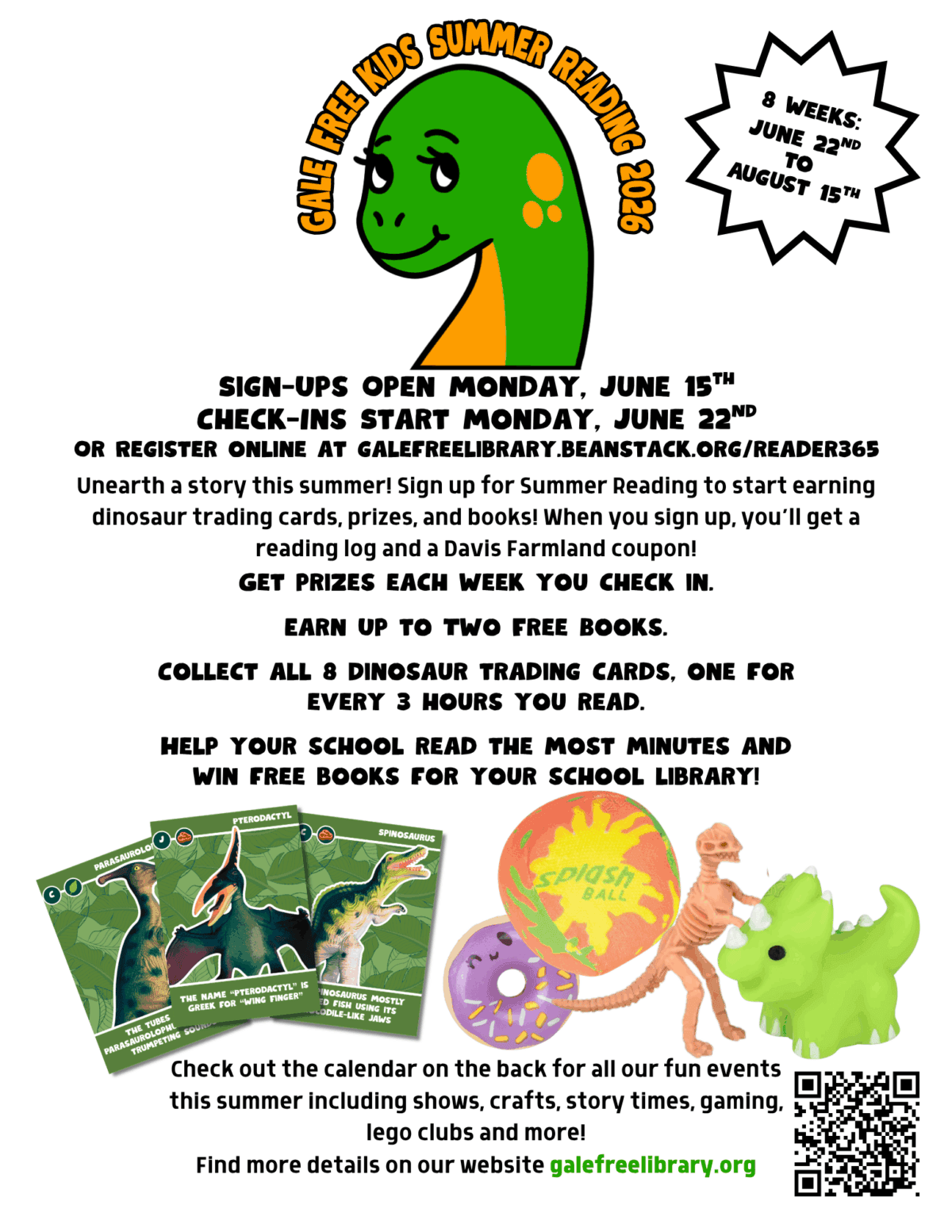 summer reading 2026 flyer