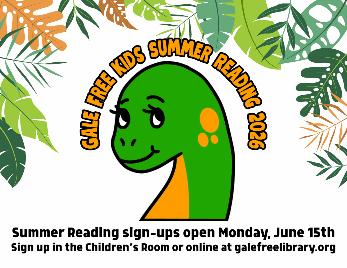 summer reading sign up flyer 2026