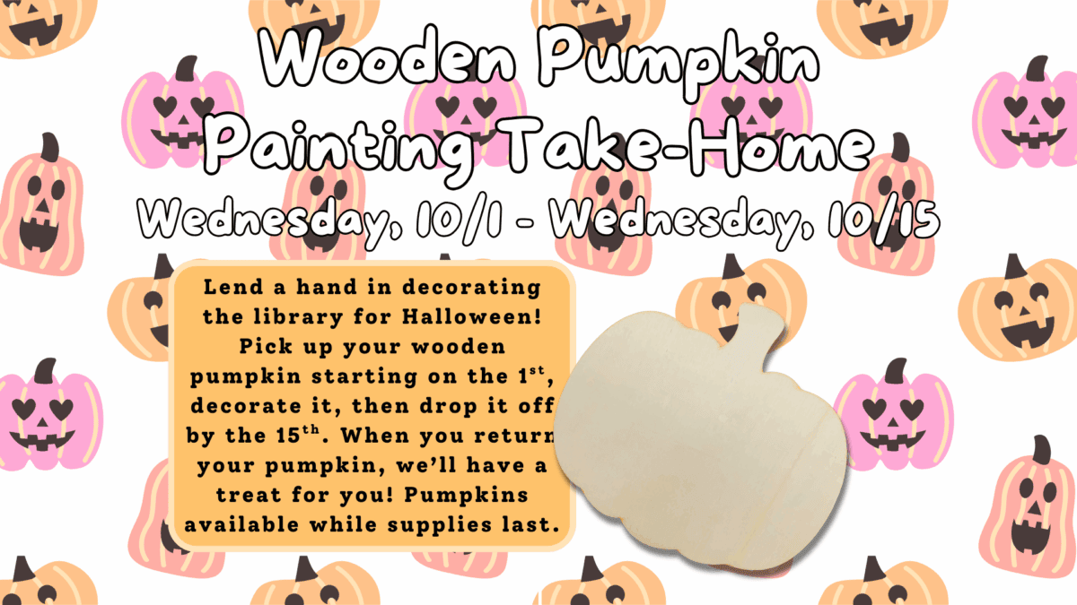 wooden pumpkin oct 25